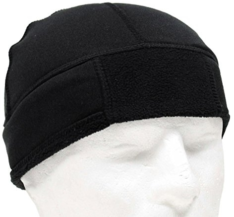 MFH BW Mütze Fleece, schwarz - 54-58