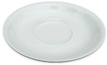 PIATTINO PER TAZZE DA CAPPUCCINO BIANCO