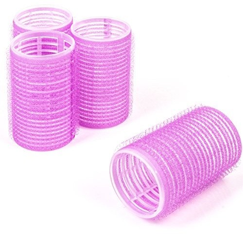 4x Large Self Grip Hair Rollers