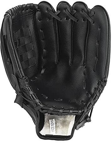 Baseball Handschuhe Sport Verdickt linken Baseballhandschuhe Schlaghandschuhe PU-Leder Baseball Batting Training Glove Softball Handschuhe Sporthandschuhe für Kinder Erwachsene