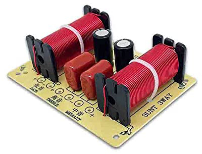 VOANZO 2PCS 150W Speaker Crossover 3 Way Crossover High Medium Low Frequency Crossover 900Hz/4000Hz for HI-FI Bookshelf Speakers Centre Speakers Surround Speakers