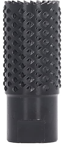 Acouto Raspa per Lime Rotanti, Strumento per la Lavorazione del Legno Fai-da-Te con Finitura Nera Lucida per la Molatura di Lucidatura e Incisione di Plastica su Legno (25 mm)