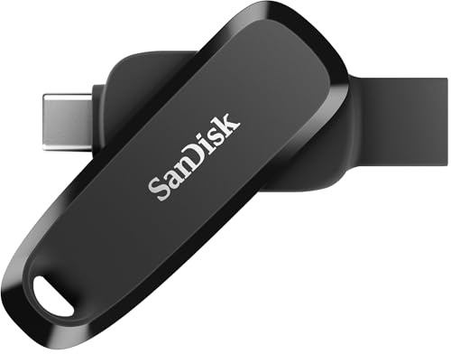SANDISK 256GB Phone Drive for Android - The 2-in-1 USB for Smartphones, Tablets, and Computers - Thumb Drive with USB Type-C and Type-A Connectors - SDDDC6-256G-G46