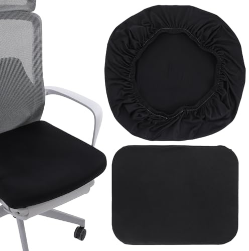HJZHII Funda Silla Escritorio, Funda Para Silla De Oficina, elástica Modernay Sencilla Universal Sin Respaldo Para Oficina Comedor Bary Sillas