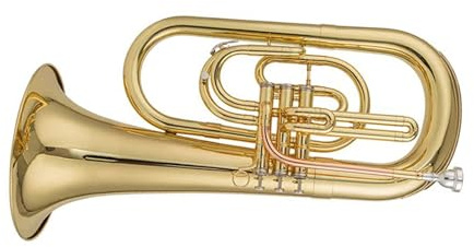 Euphonium Tenor Horn B Flat Major Instrument Beginner And Professional Performance Euphonium All-brass Instrument