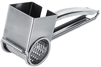 Affettatrice a tamburo intercambiabile per cilindri, grattugia per formaggio in acciaio inox, taglierina multifunzionale per verdure, zenzero, formaggio