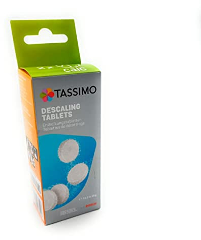 Descalcificador original Compatible con Cafetera Bosch Tassimo (4 unidades) 00311909