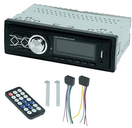 Limtula Car Lettore Mp3 con Supporto Musicale Senza Perdita Perdite 5.0 Suono qualità della Connessione per Pendolari USB Card Radio Control