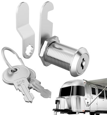 Bloqueo De La Del Gabinete: Bloqueo De Seguridad De Compartimento De Aleación Fuerte, Reemplazo De Almacenamiento De Servicio Pesado | Localización De Buzón Versátil Con Llaves Para El Cajón RV M