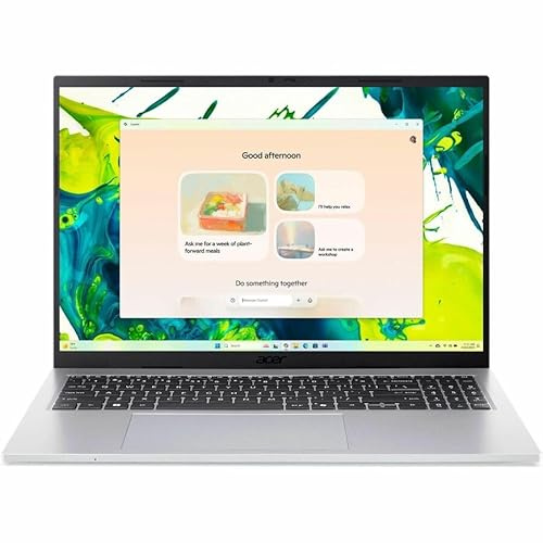 acer Aspire Go 16 AG16-71P Ultrabook/Laptop, 16 Zoll WUXGA 1920 x 1200 60 Hz, Intel Core i9-13900H, 32 GB DDR5, 1 TB SSD, Intel Iris Xe Graphics, Windows 11 Home, Silber