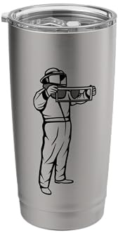 Beekeeper Sketch Apiarist Beekeeping Stainless Steel Insulated Tumbler