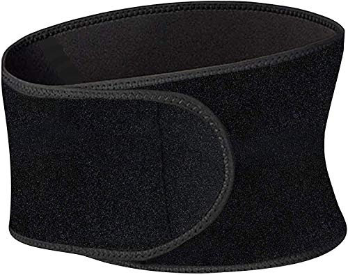 Fascia Elastica Lombare Unisex Guaina Addominale Dimagrante Tutore Supporto Riabilitazione Sport Palestra Lavori Pesanti Neoprene Chiusura a Strappo