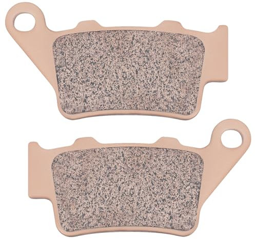 AHL Motocicleta Pastillas de Freno Trasero para YAMAHA XT 660 X/R Supermoto 2004-2011 (Cobre sinterizado)