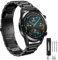 Correa para Huawei Watch GT 2 46mm, 22mm Pulsera de Metal de Acero Inoxidable para Huawei Watch GT 3/GT 3 Pro 46mm/GT 4 46mm/GT 2 Pro/GT 2e/GT Sport/Active/Elegant/Huawei Watch 3/3 Pro/4/4 Pro
