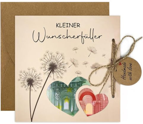 Youery Embalaje de regalo de dinero con sobres, regalo creativo de dinero empaquetado como amuleto de la suerte, tarjeta de felicitación, regalos divertidos personalizados para cumpleaños, viajes,