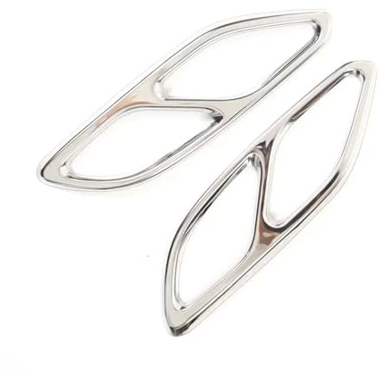 Tubo Escape Silenciador De Escape De Acero Inoxidable para Mercedes para Benz para CLA C118 W118 2020-2023. Silenciador Escape Coche(Plata)