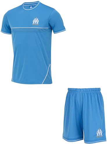 OLYMPIQUE DE MARSEILLE Ensemble Maillot Short Om - Collection Officielle 8 Ans