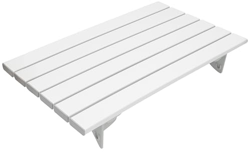 Homecraft Savanah Slatted Shower Board, Strong, Comfortable, and Sturdy Plastic Bath Board, Six Slat Board with Quick Draining Design, 686mm Length and 356mm Wide, (Eligible for VAT relief in the UK)