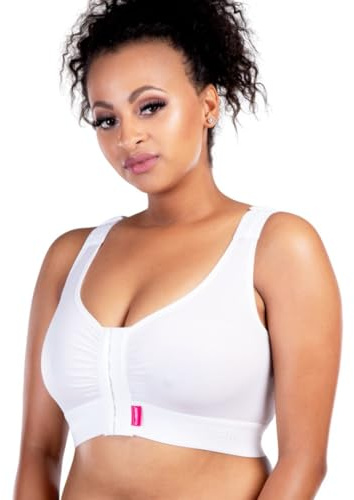 LIPOELASTIC PI Extra - Mastectomy Bra | Post-Surgery Bra for Women for Optimum Recovery White
