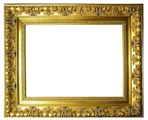 Barockrahmen Gold fein verziert 979 ORO, 60x90 cm Leerrahmen