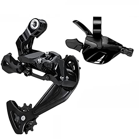 GODARM TRUSTTWO Passend for AX 1X11S Schaltgruppe 1X11 Speed ​​Trigger Schalthebel Schaltwerk Passend for Mountainbikes Kompatibel mit Shimano Sram The 1X11S Groupset