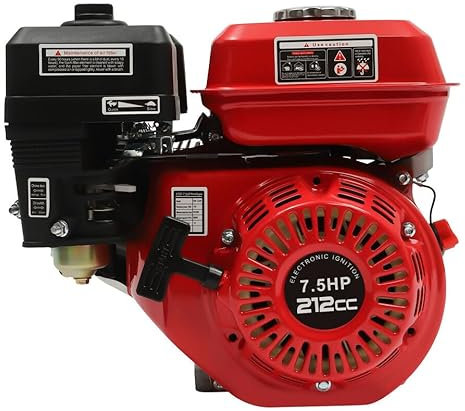 Viertakt-Notstromaggregat 7,5 Leistung 4000 Watt Benzin-Antriebsmotor Pferdestärken Generator, Schutz vor niedrigem Ölstand Geräuscharm