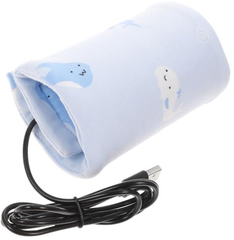 GREENADSCAPE Tragbarer Flaschenwärmer Für Junge Mädchen Usb-milchwärmer Für Unterwegs Wasserwärmer Für Auto-flaschenwärmer Mit Langer Wärmehaltung Sicher Und Einfach Zu Bedienen