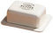 Premier Housewares Vintage Home Butter Dish (Cream)