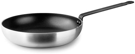 LACOR Garinox - 14724 - Padella Antiaderente Kai, Padella in Alluminio, ILAG ULTIMATE Antiaderente, Manico in Ferro Battuto, Senza PFOA, Massima Durata e Resistenza, Adatta al Forno, Ø24 cm