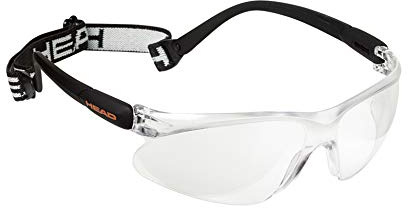 HEAD Impulse Racquetball & Squash Goggles, Anti-Fog & Scratch-Resistant Protective Eyewear with Adjustable Strap