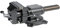 YATO 4 Zoll Schraubstock 360° drehbar Amboss mit Rohrhalter und 3 Spannvorrichtungen - Werkbank