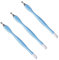 Lmyzcbzl Cuticule à Ongles Fourches, 3 Pcs Cuticules Trimmer Pusher, Double Tête Pousseurs Cuticulaires, Nail Art Fourche, pour Manucure, Pédicure