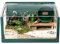 Hölzerner Hamsterkäfig, Kleintierhaus-Lebensraumstall, Reptilienterrarium, Heim, Heimtierbedarf (Farbe: Grün, Größe: 80 x 50 x 50 cm)