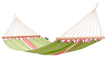 LA SIESTA Fruta Kiwi - Einzel-Stabhängematte Outdoor