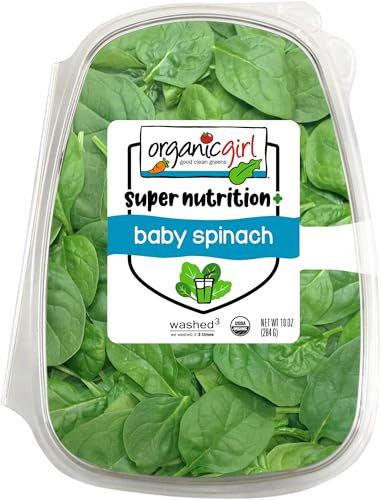 Organicgirl Baby Spinach Greens, 10 Oz