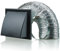 Cooker Hood Wall Ventilation Duct Cowled Grille Shutter Vent Kit Bathroom Fan or Kitchen Hob Extractor (5 Black)