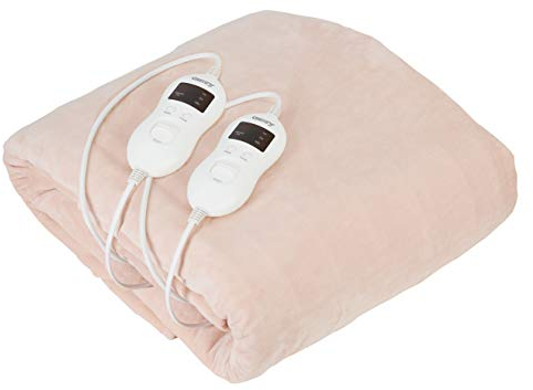 ADLER Camry Elektrische Heiz-Unterdecke mit Timer - 2x 60W Leistung, 150x160 cm Größe