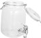 ABOOFAN Brocca Di Succo Di Vetro Con Rubinetto - Dispenser Di Bevande Da 2L Per Stoccaggio Di Succo E Vino In Feste Ed Eventi