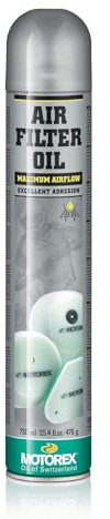Motorex Air Filter Oilo Spray Per Pulizia Filtri Aria Moto Scooter e Quad 750ML