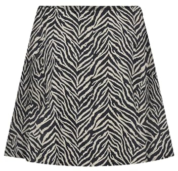 ONLY Onlnova Life Vis Jean Skort, Nero, S da Donna, Nero, S