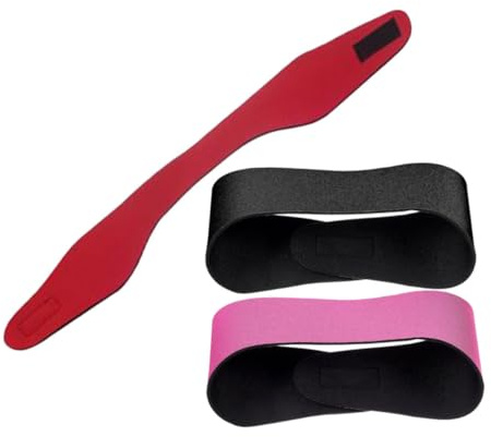 SUPVOX 3pezzi Fascia Antirumore per Nuoto per Ragazzo Ragazza Fascia Protettiva per Orecchie da Nuoto Protettiva per Orecchie da Bagno Multiuso Elegante e Funzionale
