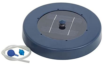 FIAP AIR Active Solar Island 50 - Schwimmender Solar Teichbelüfter - Solar - Sauerstoffversorgung - schwimmend - 50 l/h Luftleistung - Gartenteich - Teichbelüftung