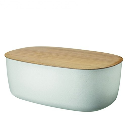 RIG-TIG by Stelton Z00038-1 Box-It Brotkasten, Melamin, Bambus, weiß, 34,5 x 23,5 x 13,0 cm
