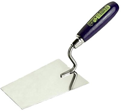 Connex COX781018 Maurerkelle, eckige Form, S-Hals, rostfrei, 180 mm