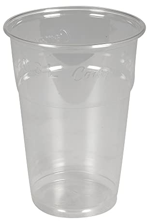 ABENA Compostable, bio-disposable drinking cup 400 ml, 0.4 L, pack of 50