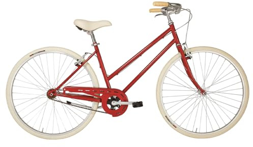 Alpina Bike Bicicleta L'ego Mujer 28 Rojo