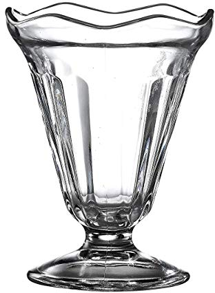 Topkapi 250.872 – 6 Stück Eisbecher Chicago, Dessertschale, Cocktail Gläser, Ice Cream Sundae, 23,5 cl, H 13 cm