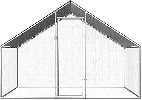 Kstyhome Outdoor Aviary, Outdoor Aviary Aluminium Pet Products Wrought Iron Flight Cage
