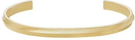 Fossil Herren Edelstahl mit offenem Armreif