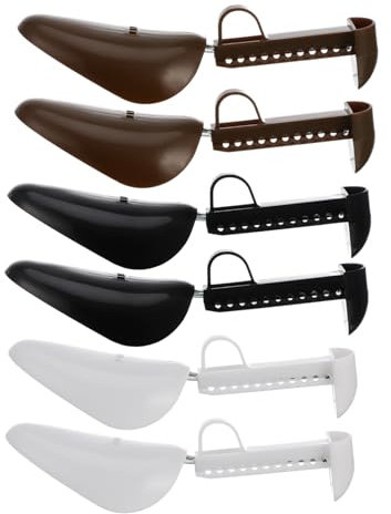 Holibanna 3pares Adjustable Shoe Holder Men s Shoe Tree for Preserving Shape and Extending Design Portable and Lightweight